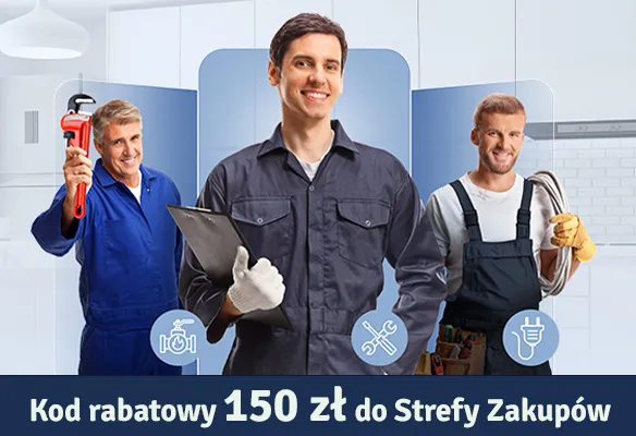 Kod rabatowe 150 zł do Strefy Zakupów Trzech specjalistów